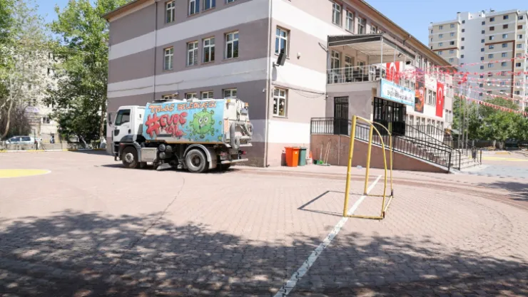 Talas'ta okullar yeni döneme hazırlandı