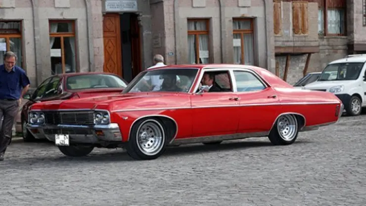 Tarihi Talas'a tarihi araçlar geliyor