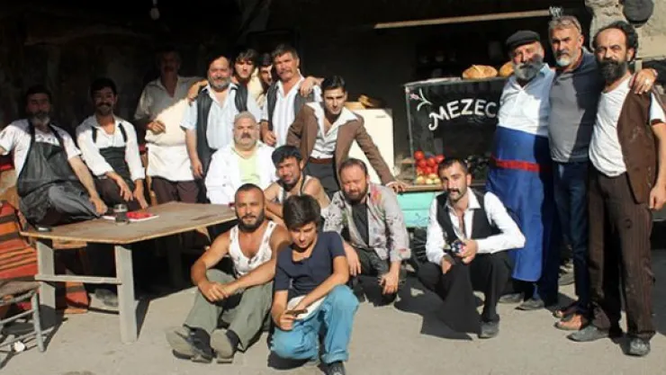 Tarihi Vezir Hanı Filme ev sahipliği yapıyor