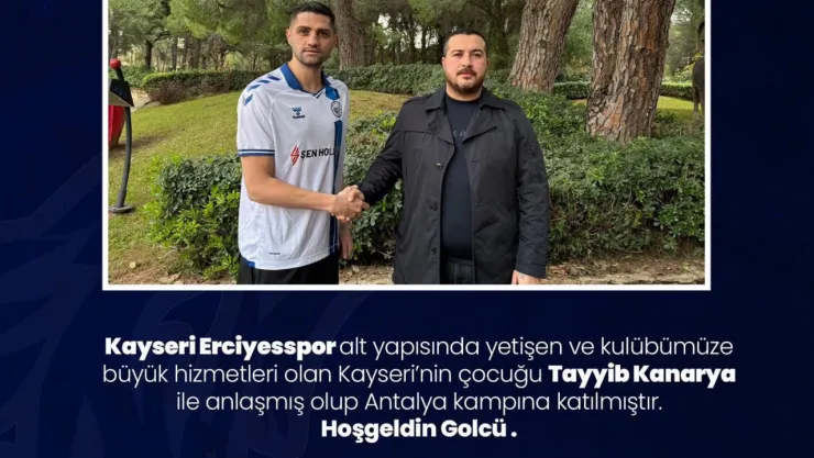 Tayyib Kanarya, Erciyes 38 FK'da