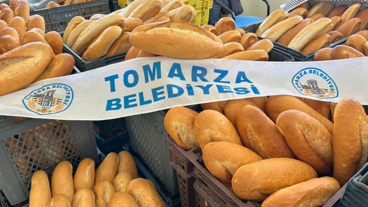 Tomarza Belediyesi, 7 buçuk liradan ekmek satmaya başladı