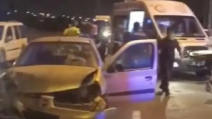 Trafik kazasında 7 kişi yaralandı