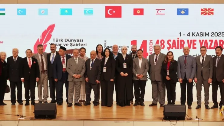 Türk Dünyası'nın kalbi Talas'ta atıyor: 14 Ülkeden 48 yazar ve şair bir araya geldi