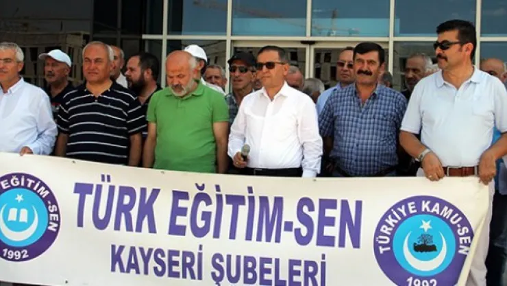 Türk Eğitim-Sen'den Vali Düzgün'e suç duyurusu
