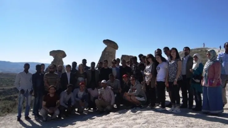  ULUSLUARARASI ÖĞRENCİLER AKADEMİSİ KAPADOKYA'YI GEZDİ