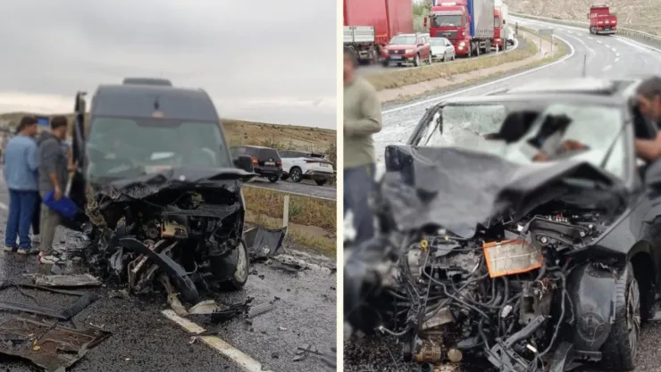 Ürgüp- Kayseri karayolunda feci kaza: 3'ü ağır 7 yaralı