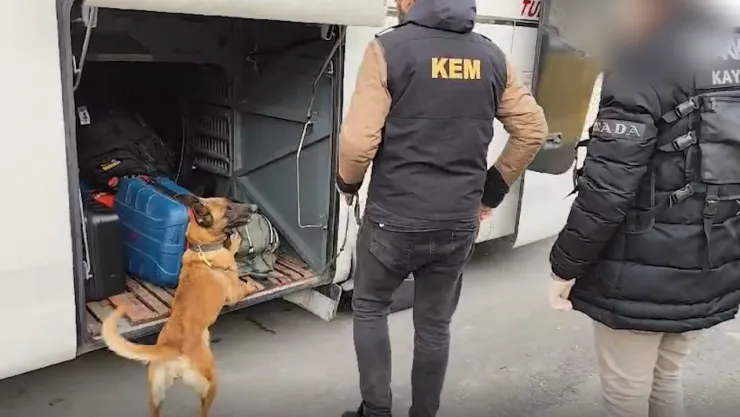 Uyuşturucu madde operasyonunda  gözaltı