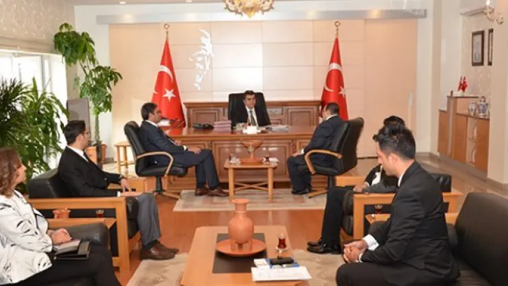 Vali Düzgün, Tabiat Varlıkları Koruma Bölge Komisyonu'nu Kabul Etti