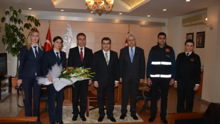 VALİ DÜZGÜN'E '26 OCAK DÜNYA  GÜMRÜK GÜNÜ' ZİYARETİ…