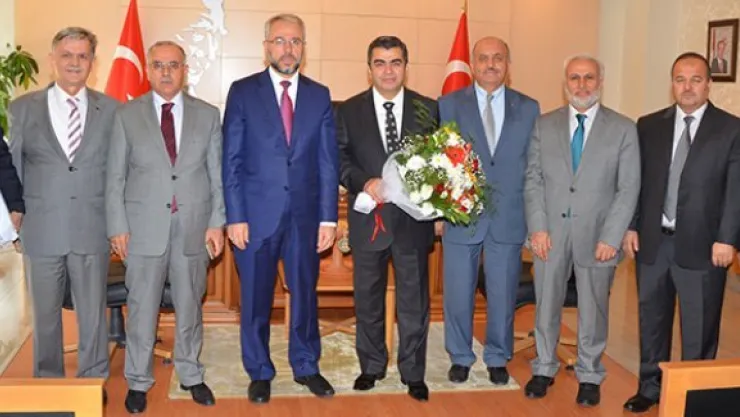 Vali Düzgün'e camiler ve din görevlileri haftası ziyareti