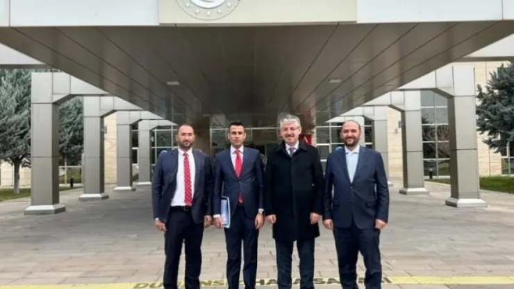 Vekil Çopuroğlu gümrükçülerin sorunlarıyla ilgili bakanlıkla görüştü