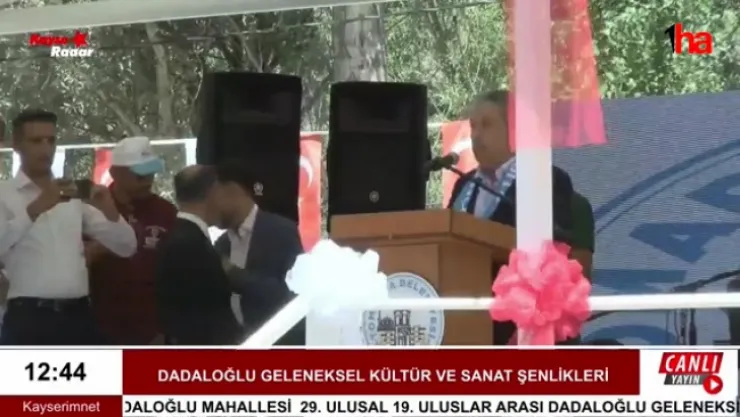 Vekil Özsoy, 'Dadaloğlu, ay yıldızlı bayrağın altında bir araya gelmek demek'