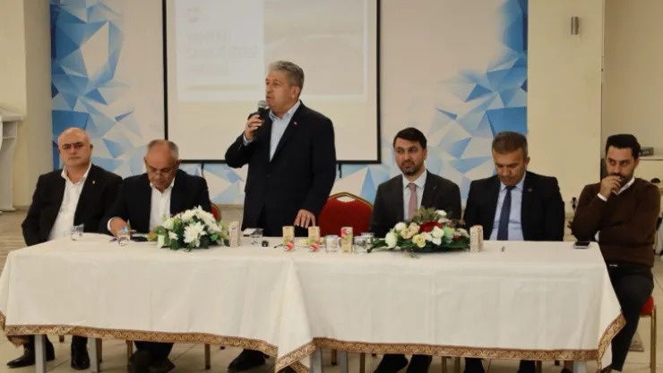 Vekil Özsoy, Yahyalı esnafıyla bir araya geldi
