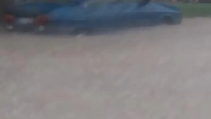 Yahyalı'da yağış sonrası sel