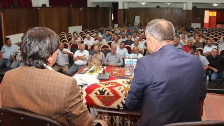 Yahyalı'da tır ve kamyonların park sorunu çözülüyor