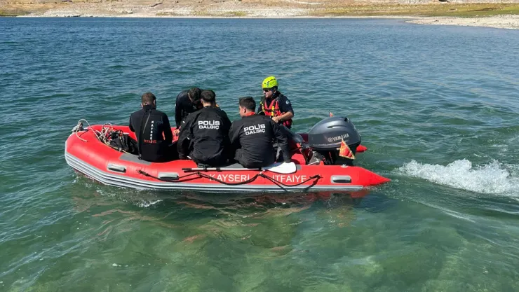 Yamula Barajı'nda boğulma tatbikatı gerçekleştirildi