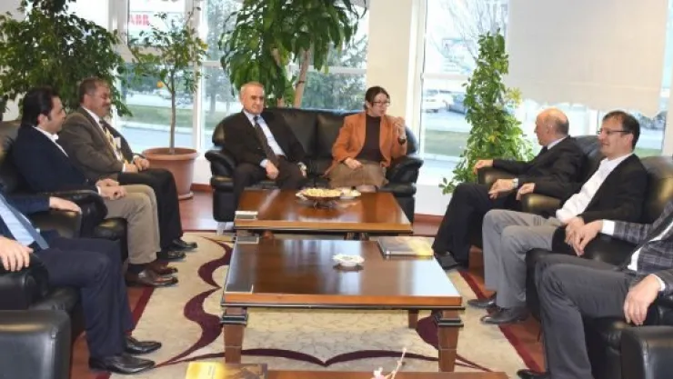 Yasemin Özata Çetinkaya'dan Kayseri OSB'ye veda ziyareti