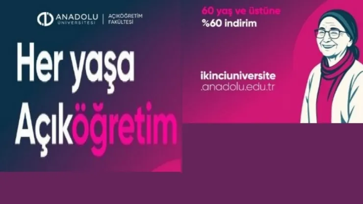 Yaşlılar için üniversite eğitimi fırsatı