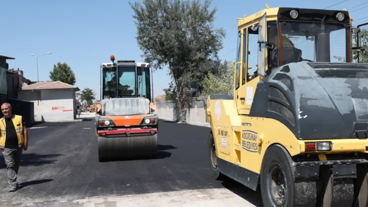 Yeni Sanayi Bölgesi'nde Altyapı Yenileme Çalışmaları Devam Ediyor