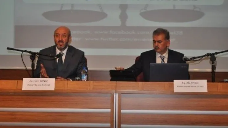 'yeni Avukatlık Yasa Tasarısı Ve Hukuk Fakültelerinin Geleceği'' Konferansı 