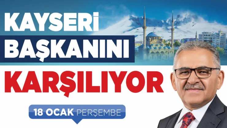 Yeniden aday gösterilen Büyükkılıç'a görkemli karşılama