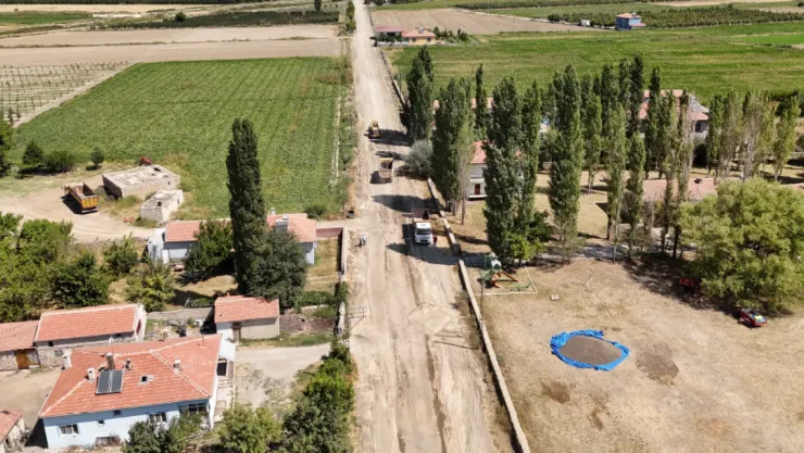 Yeşilhisar'a 10 Milyon TL'lik Sıcak Asfalt Yatırımı