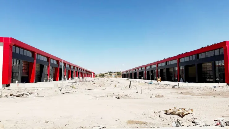 Yeşilyurt Oto Sanayi Sitesi eylül ayında tamamlanacak