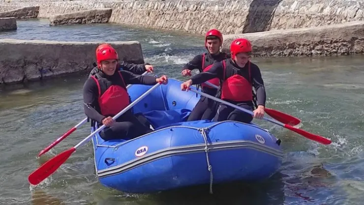 Yozgat'ın ilk ve tek rafting takımı, Türkiye ikincisi oldu