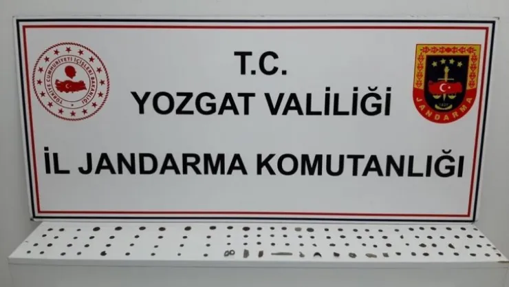 Yozgat'ta 113 tarihi eser ele geçirildi