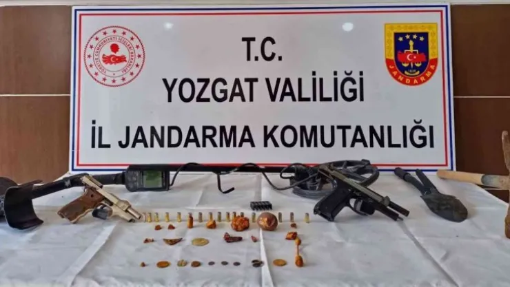 Yozgat'ta 23 adet tarihi eser ele geçirildi