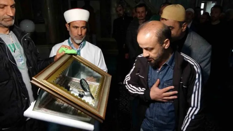 Yozgat'ta Sakal-ı Şerife yoğun ilgi