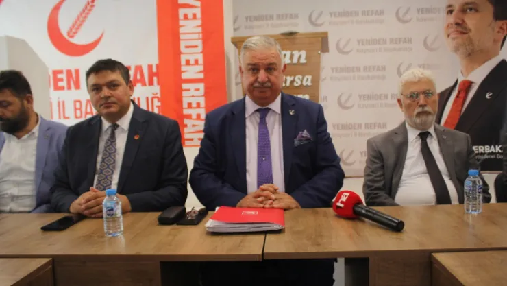 YRP'li Doğan Bekin Kayseri'ye geldi