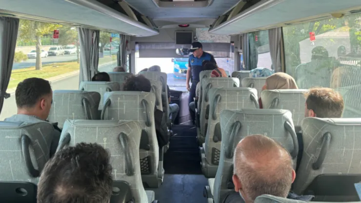 Zabıta'dan İşçi Servislerine Yoğun Denetim