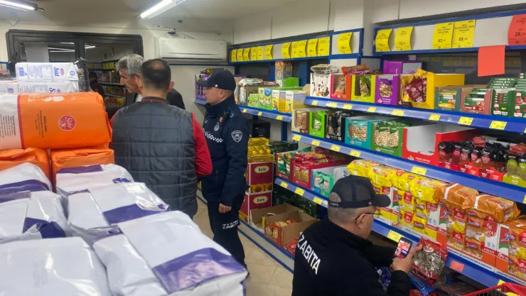 Zabıta ekipleri yılbaşı denetimleri gerçekleştirdi