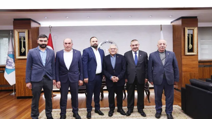 Ziraî Don sonrası Oda başkanlarından Büyükkılıç'a ziyaret