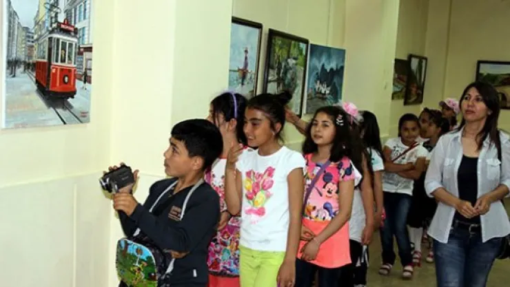 Zonguldaklı Ressam Türkiye'deki 6. Sergisini Kayseri'de Açtı