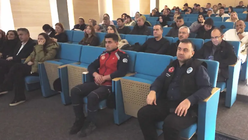 AGÜ'de Afet Farkındalık ve Yangın  Eğitimi