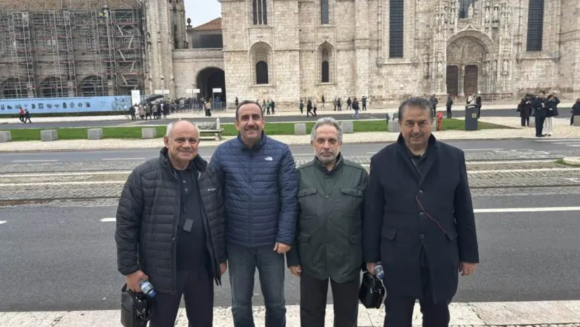 Başkanlar, Tarihi Kentleri Birliği Teknik Gazisi için Lizbon'da