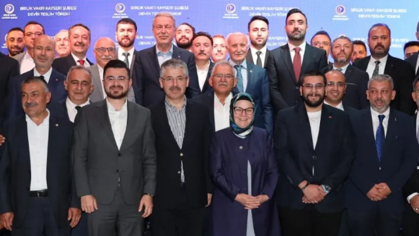 Birlik Vakfı Kayseri Şubesi Devir Teslim Töreni gerçekleştirildi.