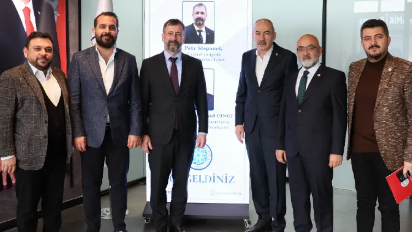 Çek Cumhuriyeti Büyükelçisi Kayseri Ticaret Odası'nı Ziyaret Etti