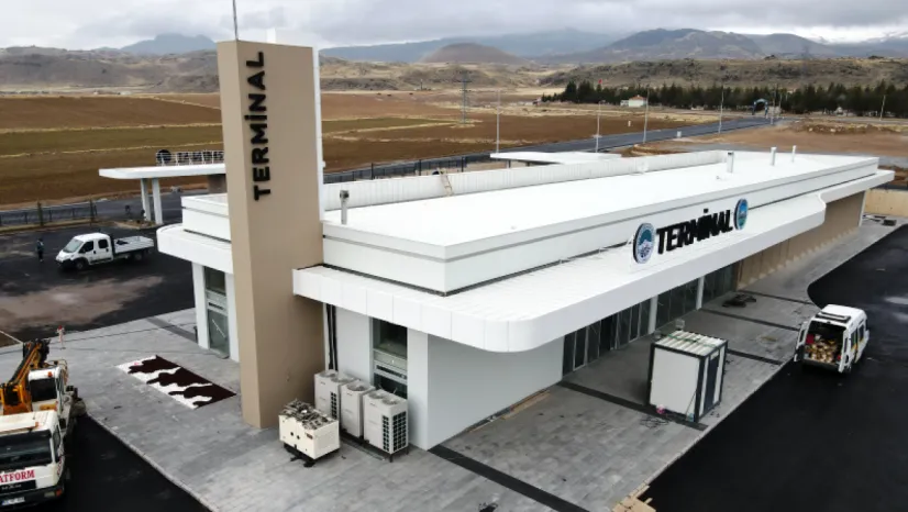 Develi'ye Yeni Terminal Binası Hizmete Hazır