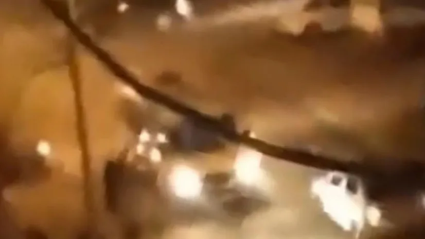 Dördüncü kattan düşen genç kız hastaneye kaldırıldı