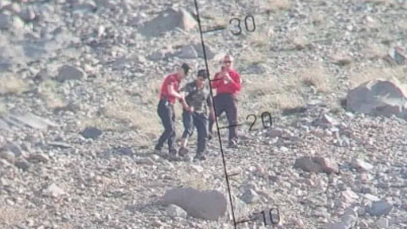 Erciyes Dağı'nda mahsur kalan dağcı kurtarıldı
