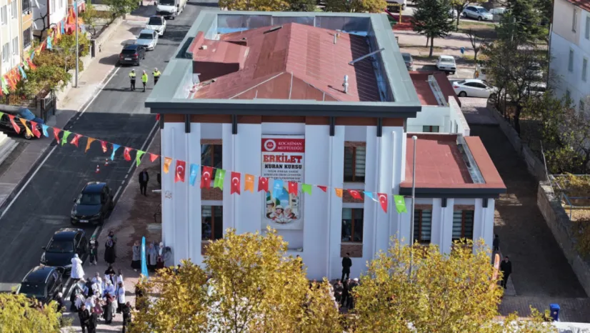 Erkilet'te Yeni Bir Kur'an Kursu Açıldı