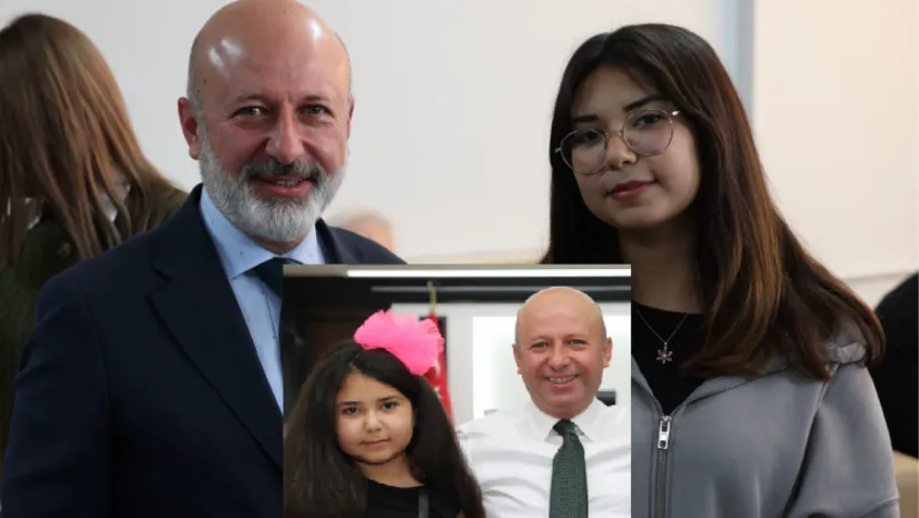 Geçmişten Günümüze: Başkan Çolakbayrakdar ve Genç Şair Ecrin'in Duygusal Buluşması