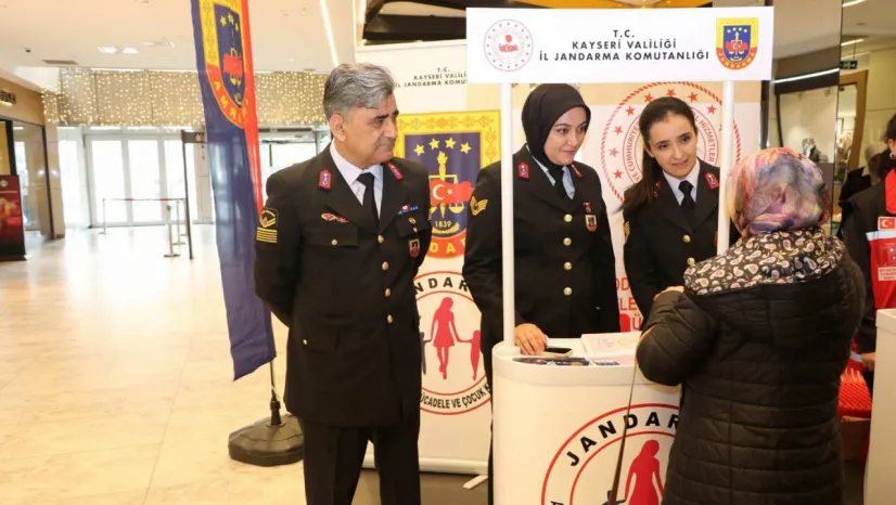 Jandarma tarafından KADES uygulaması tanıtıldı