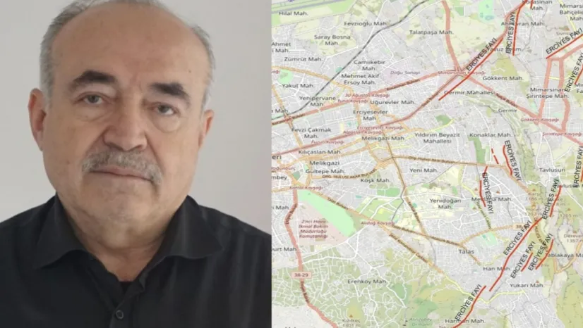 Jeoloji Mühendisi Evsen 'Kayseri'yi etkileyebilecek toplam 24 tane fay hattı var'