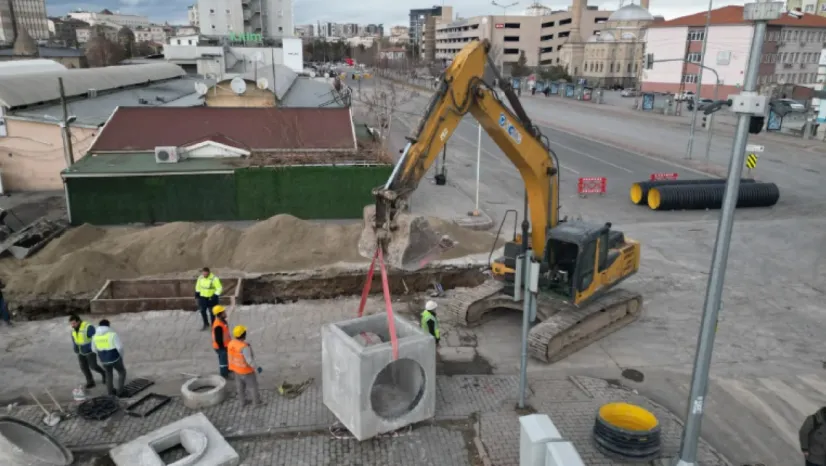 Kartal Kavşağı için 20 milyonluk altyapı çalışması