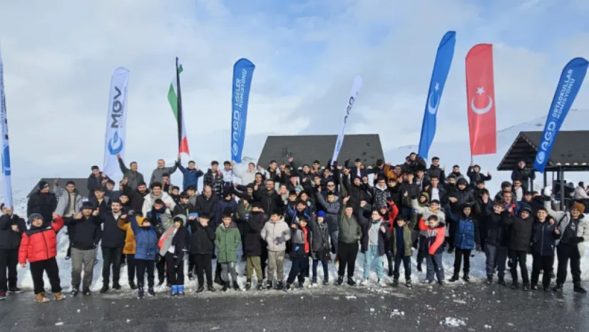 Kayseri AGD'den Erciyes'te Kış Etkinliği