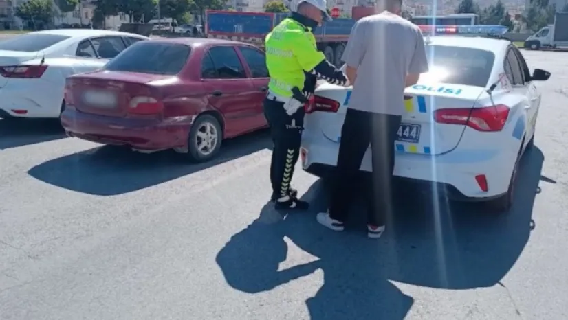 Kayseri'de 1 haftalık operasyonlarda 448 sürücüye cep telefonu cezası